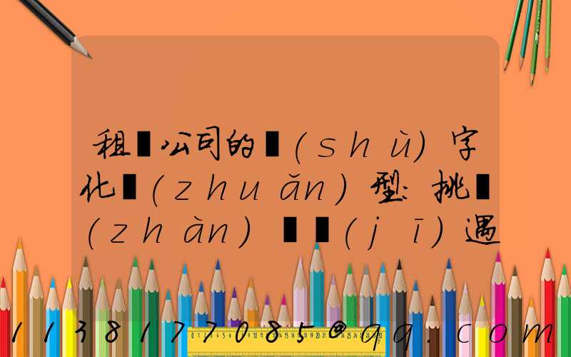 租車公司的數(shù)字化轉(zhuǎn)型：挑戰(zhàn)與機(jī)遇